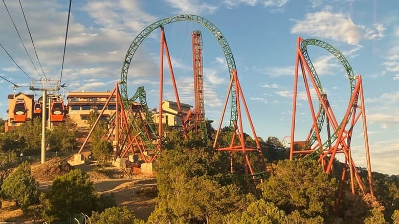Glenwood Caverns Adventure Park with alpine coaster and gondola